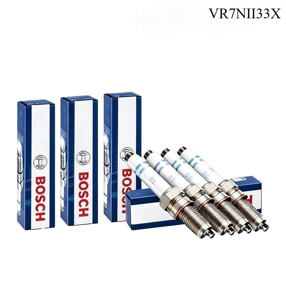 Bosch Spark Plug Iridium - หัวเทียนบ๊อช VR7NII33X เหมาะสำหรับรถยนต์โตโยต้า RAV4 ฮอนด้า โอดิสซีย์
